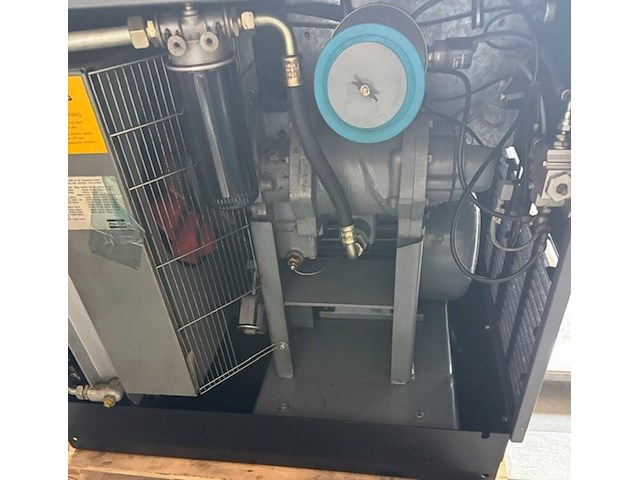 2x luchtcompressor atlas copco, ga 11, grijs, bouwjaar 1990 - afbeelding 4 van  10