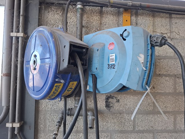 2x luchthaspel en 2x stroomhaspel, o.a. nedermann - afbeelding 6 van  9