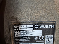 2x luchtslanghaspel wurth, dsa11-s - afbeelding 3 van  4