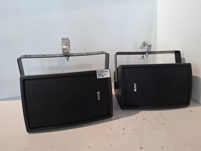 2x luidspreker, apart, mask8f-bl, zwart - afbeelding 1 van  4