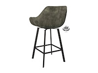 2x luxe roterende barkruk, 80, adore green - afbeelding 2 van  2