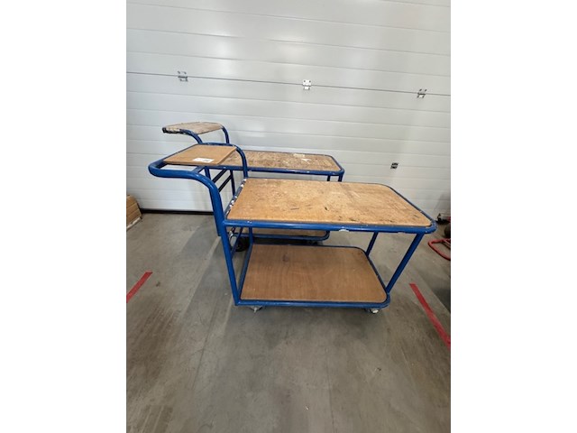 2x magazijnkar - afbeelding 1 van  6