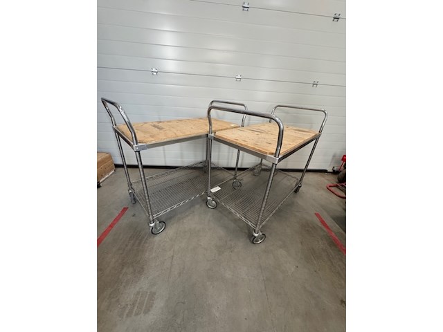 2x magazijnkar - afbeelding 1 van  6