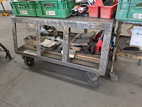 2x magazijnwagen met inhoud - afbeelding 4 van  12