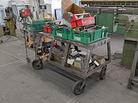 2x magazijnwagen met inhoud - afbeelding 1 van  12