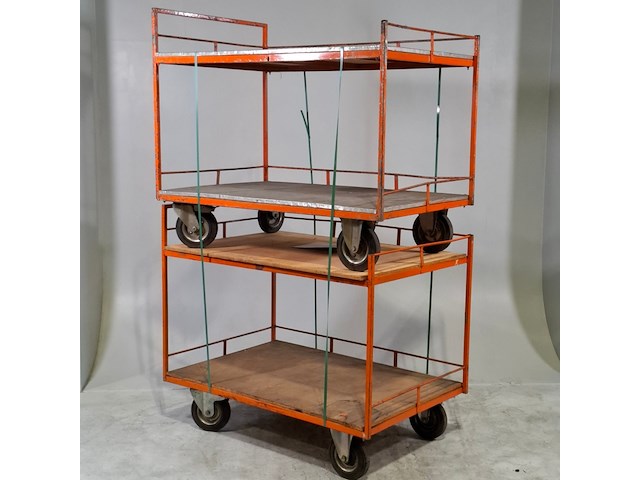 2x magazijnwagen - afbeelding 1 van  7