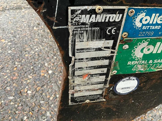 2x manitou p4000 hijsjip - afbeelding 4 van  12