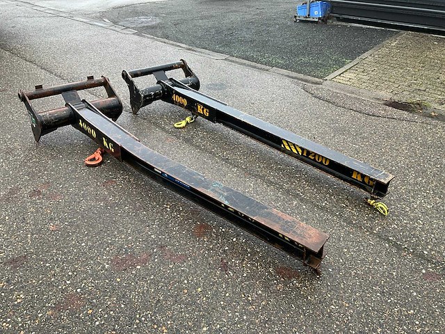 2x manitou p4000 hijsjip - afbeelding 10 van  12