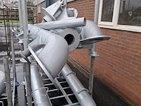 2x materiaalbok met 5x 8 duims buis met flens - afbeelding 5 van  22