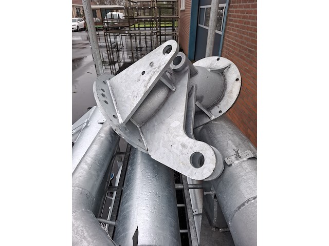 2x materiaalbok met 5x 8 duims buis met flens - afbeelding 9 van  22