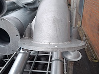 2x materiaalbok met 5x 8 duims buis met flens - afbeelding 10 van  22