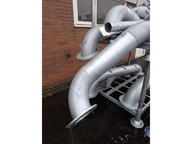 2x materiaalbok met 5x 8 duims buis met flens - afbeelding 14 van  22