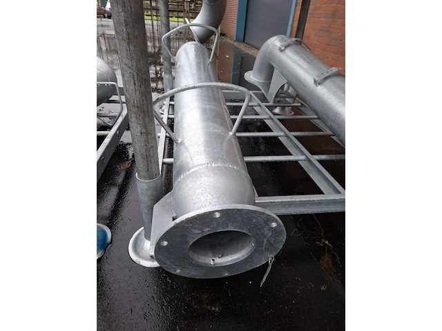 2x materiaalbok met 5x 8 duims buis met flens - afbeelding 17 van  22