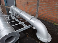 2x materiaalbok met 5x 8 duims buis met flens - afbeelding 18 van  22