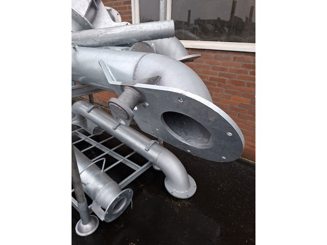 2x materiaalbok met 5x 8 duims buis met flens - afbeelding 22 van  22