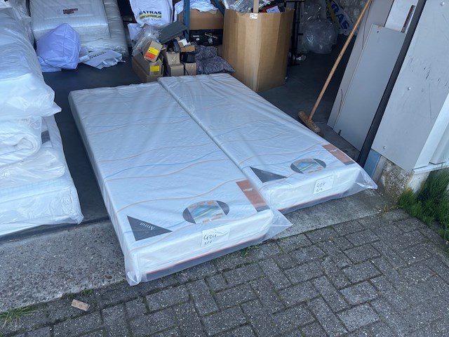 2x matras anna koudschuim/traagschuim hypride 80x200, anna - afbeelding 1 van  4