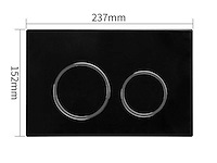 2x mawialux inbouw reservoir met drukbediening (in 4 kleuren beschikbaar) - afbeelding 2 van  15