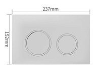 2x mawialux inbouw reservoir met drukbediening (in 4 kleuren beschikbaar) - afbeelding 6 van  15