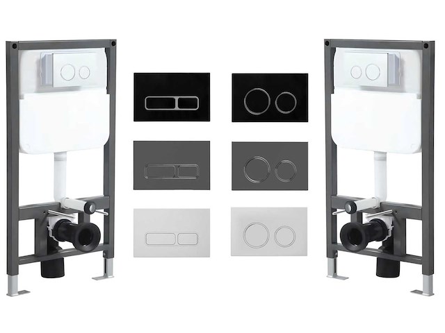 2x mawialux inbouw reservoir met drukbediening (in 4 kleuren beschikbaar) - afbeelding 1 van  15