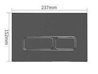 2x mawialux inbouw reservoir met drukbediening (in 4 kleuren beschikbaar) - afbeelding 2 van  4