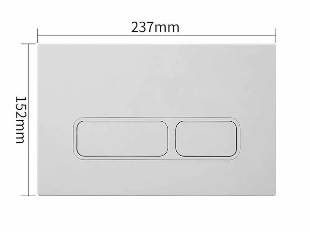 2x mawialux inbouw reservoir met drukbediening (in 4 kleuren beschikbaar) - afbeelding 5 van  15