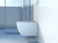 2x mawialux inbouw wandcloset met closetzitting - glans wit - afbeelding 7 van  11