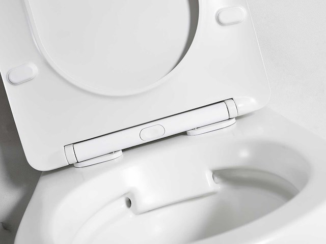 2x mawialux inbouw wandcloset met closetzitting (diverse kleuren mogelijk) - afbeelding 3 van  7