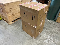 2x mawialux inbouw wandclosetten met closetzittingen mat zwart of mat wit - afbeelding 6 van  7