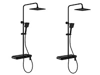 2x mawialux opbouw regendoucheset - digitaal display - afbeelding 1 van  7
