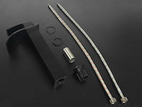 2x mawialux wastafelkraan - hoog model - chrome of rvs - afbeelding 5 van  19