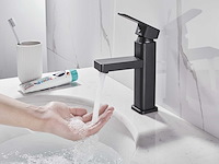 2x mawialux wastafelkraan - mat zwart - afbeelding 7 van  32