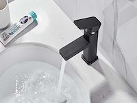 2x mawialux wastafelkraan - mat zwart - afbeelding 4 van  32