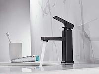 2x mawialux wastafelkraan - mat zwart - afbeelding 3 van  32