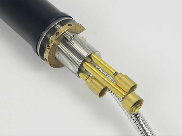 2x mawialux wastafelkraan - uitrekbare kop - mat zwart - afbeelding 6 van  7