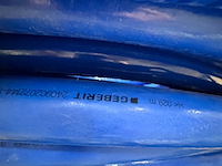 2x meerlagenbuis, geberit flowfit, blauw, geisoleerd - afbeelding 2 van  6