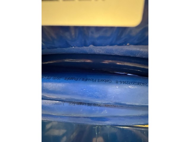 2x meerlagenbuis, geberit flowfit, blauw, geisoleerd - afbeelding 4 van  6