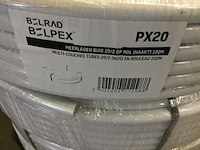 2x meerlagenbuis met mantel doorsnee 20/2, belrad/belpex, px20, wit - afbeelding 3 van  3