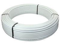 2x meerlagenbuis met mantel doorsnee 20/2, belrad/belpex, px20, wit - afbeelding 1 van  3