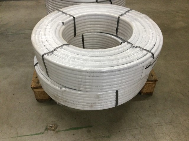 2x meerlagenbuis met mantel doorsnee 20/2, belrad/belpex, px20, wit - afbeelding 2 van  3