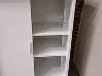 2x metalen dressoirkasten ikea, wit - afbeelding 5 van  9