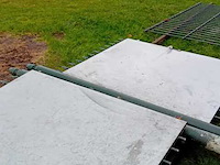 2x metalen hek - afbeelding 5 van  11