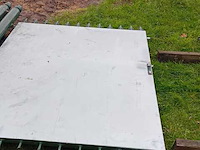 2x metalen hek - afbeelding 6 van  11