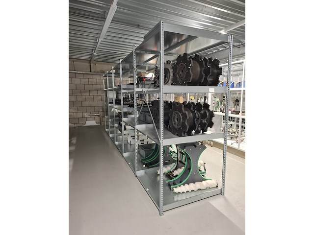 2x metalen magazijnstelling - afbeelding 4 van  7