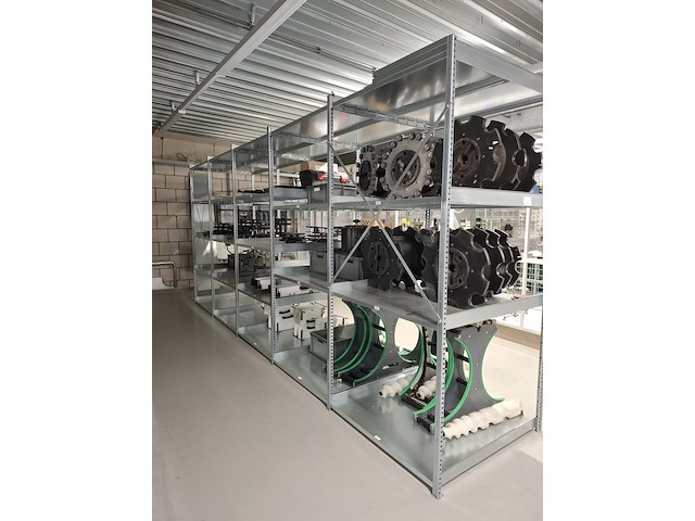 2x metalen magazijnstelling - afbeelding 5 van  7