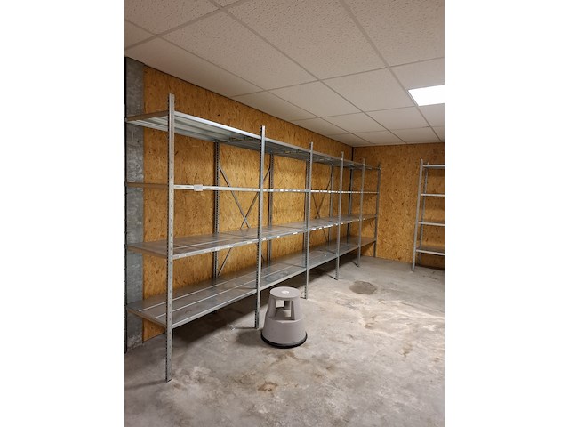 2x metalen magazijnstelling - afbeelding 2 van  7