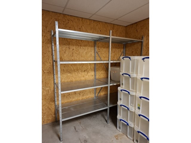 2x metalen magazijnstelling - afbeelding 5 van  7