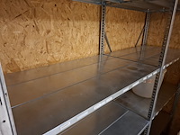 2x metalen magazijnstelling - afbeelding 6 van  7