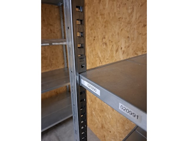 2x metalen magazijnstelling - afbeelding 7 van  7