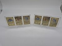 2x metalen venusaur, charizard en blastoise (base set) pokémon kaarten in acryl display - afbeelding 4 van  11