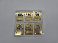 2x metalen venusaur, charizard en blastoise (base set) pokémon kaarten in acryl display - afbeelding 10 van  11